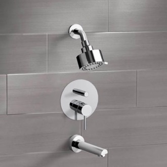 Tub and Shower Faucet Tub and Shower Faucet Set Remer TSF53